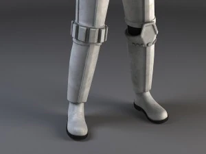 Star Wars Storm Trooper Rigged 3D Model
