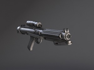 Star Wars Storm Trooper Rigged 3D-Modell