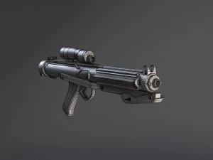 Star Wars Storm Trooper Rigged 3D Model