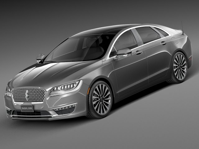 Lincoln MKZ 2017 Modelo 3D .c4d .max .obj .3ds .fbx .stl .blend 