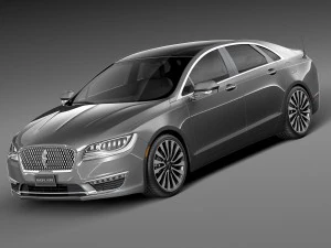 Lincoln MKZ 2017 Modèle 3D