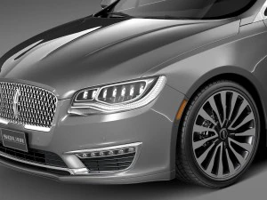 Lincoln MKZ 2017 3D Model