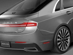 Lincoln MKZ 2017 3D Model
