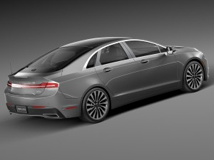 Lincoln MKZ 2017 Modelo 3D