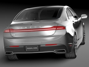Lincoln MKZ 2017 Modelo 3D