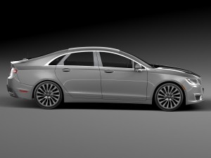 Lincoln MKZ 2017 Modelo 3D