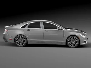 Lincoln MKZ 2017 3D Model
