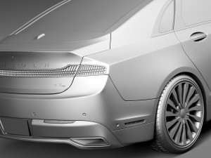 Lincoln MKZ 2017 Modelo 3D
