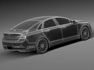 Lincoln MKZ 2017 Modelo 3D