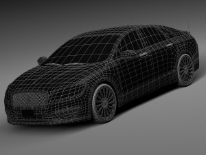 Lincoln MKZ 2017 Modelo 3D