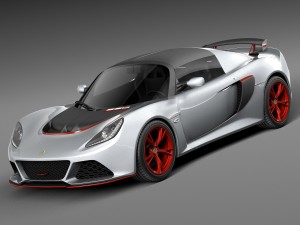 lotus exige 360 cup 2016 3D Model