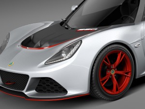 Lotus Exige 360 Cup 2016 3D Model