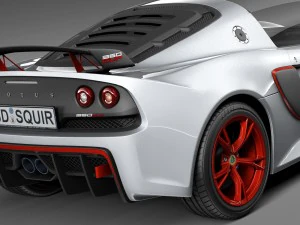 Lotus Exige 360 Cup 2016 3D Model