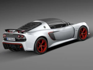 Lotus Exige 360 Cup 2016 3D Model