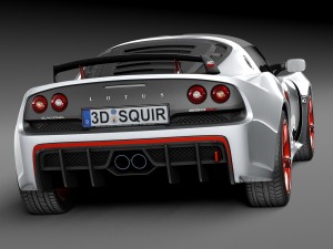 Lotus Exige 360 Cup 2016 3D Model