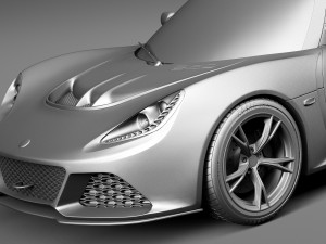 Lotus Exige 360 Cup 2016 3D Model