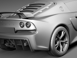 Lotus Exige 360 Cup 2016 3D Model