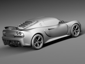 Lotus Exige 360 Cup 2016 3D Model