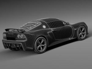 Lotus Exige 360 Cup 2016 3D Model