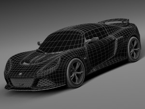 Lotus Exige 360 Cup 2016 3D Model
