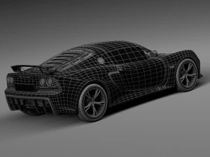 Lotus Exige 360 Cup 2016 3D Model