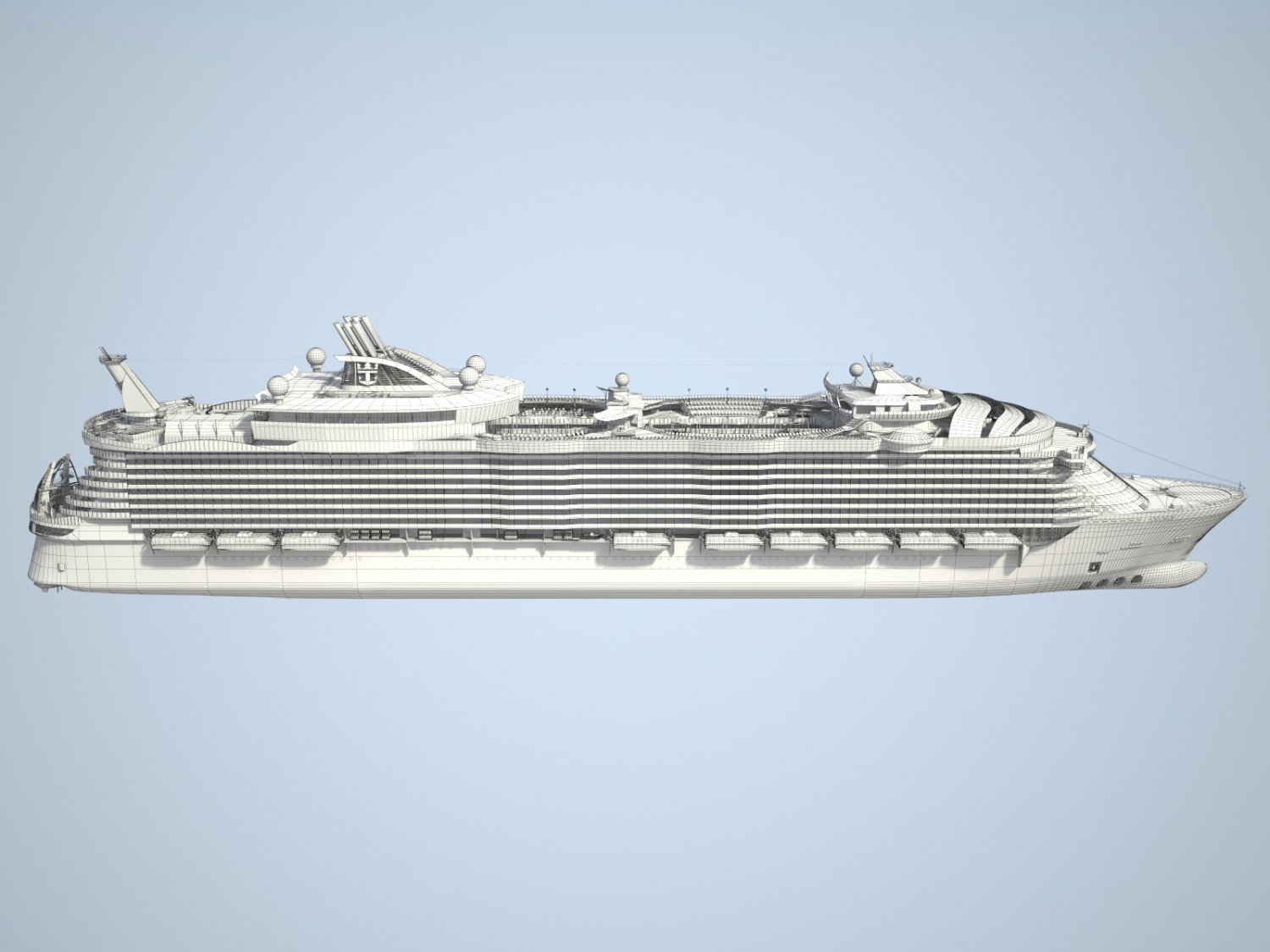 Oasis Of The Seas Cruise Ship 3d Model In Commercial 3dexport