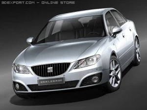 Seat Exeo Sedan 3D Model