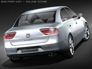 Seat Exeo Sedan 3D Model