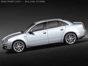 Seat Exeo Sedan 3D 模型