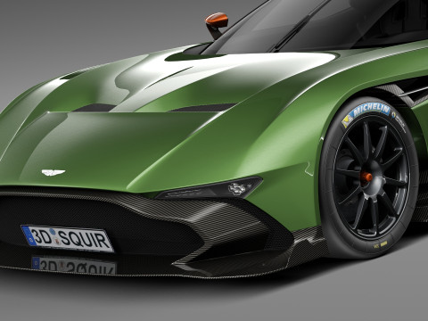 Aston Martin Vulcan 2016 3D Model