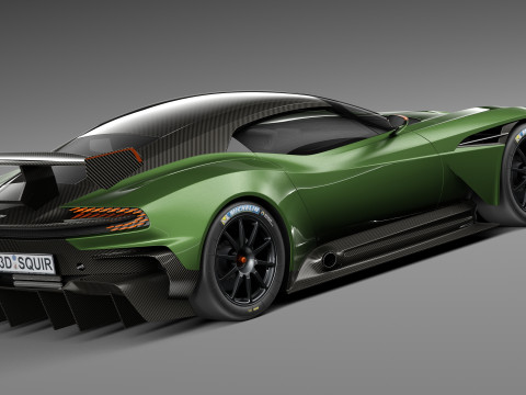 Aston Martin Vulcan 2016 3D Model