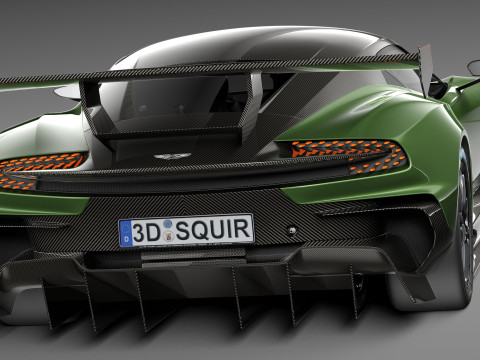 Aston Martin Vulcan 2016 3D Model