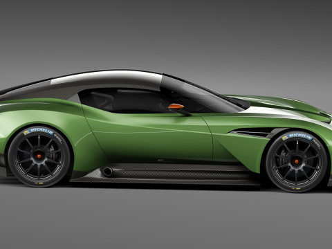 Aston Martin Vulcan 2016 3D Model