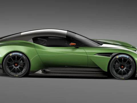 Aston Martin Vulcan 2016 3D Model