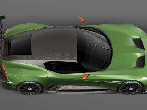 Aston Martin Vulcan 2016 3D Model