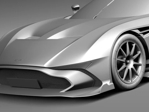 Aston Martin Vulcan 2016 3D Model