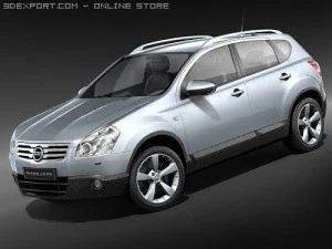 日产逍客2 3D 模型