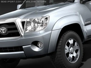 Toyota Tacoma Access Cab 3D Model