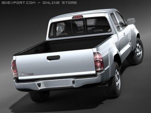 Toyota Tacoma Access Cab 3D Model
