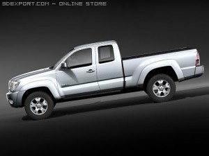 Toyota Tacoma Access Cab 3D Model