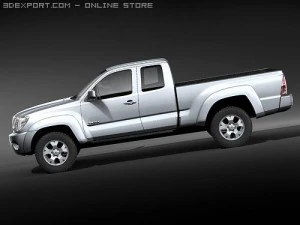 Toyota Tacoma Access Cab 3D Model