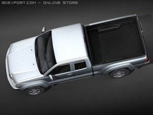 Toyota Tacoma Access Cab 3D Model