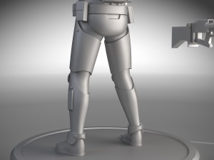 Star Wars First Order Stormtrooper Heavy 3D-Modell