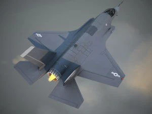 Lockheed Martin F-35B Lightning II 3D Model