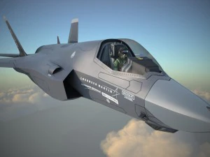Lockheed Martin F-35B Lightning II 3D Model