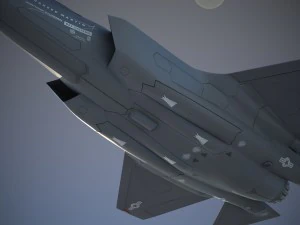 Lockheed Martin F-35B Lightning II 3D Model