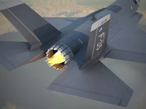 Lockheed Martin F-35B Lightning II 3D Model