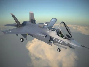 Lockheed Martin F-35B Lightning II 3D Model
