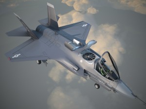 Lockheed Martin F-35B Lightning II Modelo 3D
