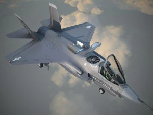 Lockheed Martin F-35B Lightning II 3D Model